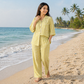 Comfort-wear Collar Front open Half / Full sleeve / Short  Dress suit