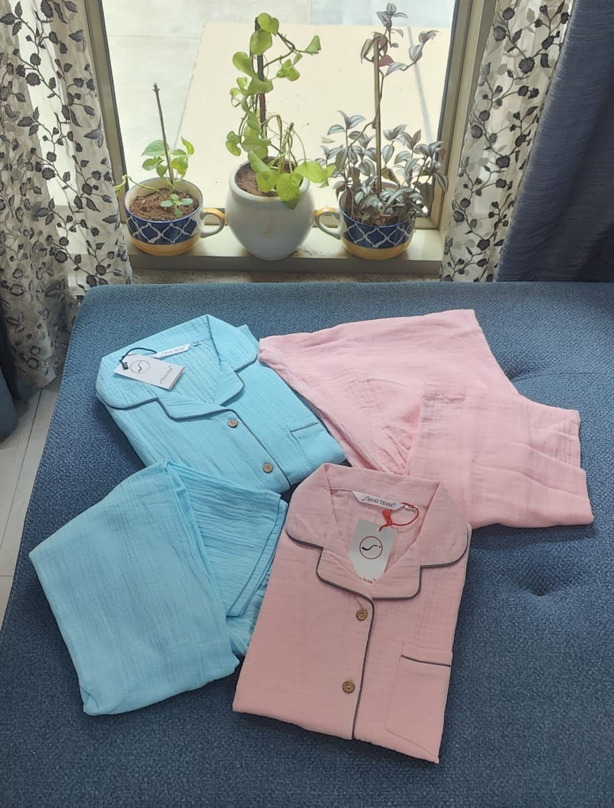 Comfort-wear Collar Front open Half / Full sleeve Dress suit