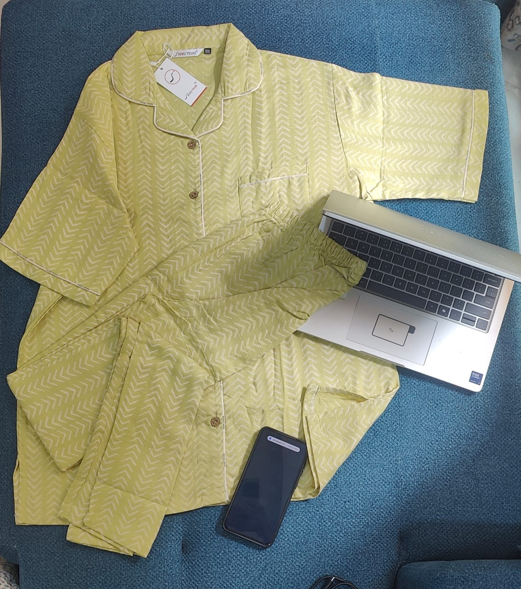 Comfort-wear Collar Front open Half / Full sleeve / Short  Dress suit